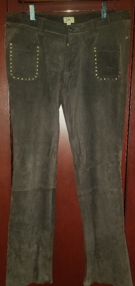 Vintage REAL leather suede pants